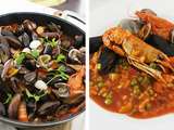 Riz aux fruits de mer | Une recette entre le risotto et la paëlla