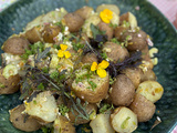 Salade de pommes de terre moutarde à l’ancienne