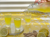 Shot de gingembre, citron et curcuma