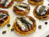 Tartelettes aux sardines et poivrons