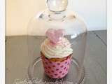 Cupcake jasmin framboise… en attendant le printemps