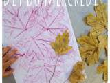 Diy du mercredi – Les feuilles d’automne