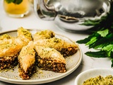 Baklava aux amandes et pistaches