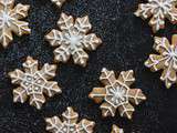 Biscuits Flocons de neige aux épices