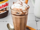 Café latte au Nutella