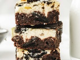 Cheesecake Brownies Oreo