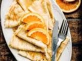 Crêpes Suzette sans alcool