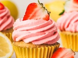 Cupcakes Citron Fraise