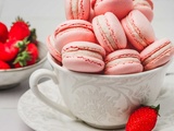 Macarons fraise