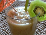 Smoothie de printemps : pomme kiwi citron