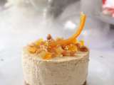 Cheesecake marrons orange