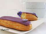 Eclairs à la violette