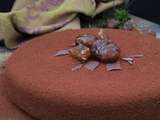 Gâteau aux marrons glacés