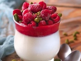 Panna Cotta Pistache Framboise