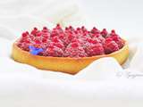 Tarte aux framboises