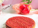 Tarte Rhubarbe Framboise