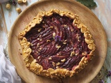 Tarte Rustique Quetsches Noisettes