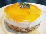 No cheesecake cru Mangue Coco