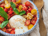 28 idées recettes avec de la Burrata