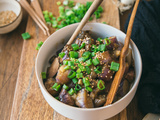 Aubergine japonaise au miso