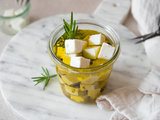 Feta Marinée à l’huile d’olive {recette maison}