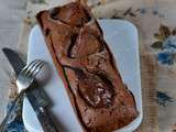 Joli cake aux poires et chocolat