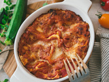 Lasagne courgette-ricotta et sauce tomate