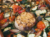 Légumes d’été rôtis au four {presque confits}