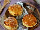 Mini galettes des rois aux zestes de citron