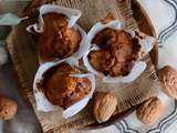 Muffins au fromage de chèvre et noix