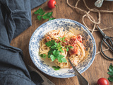 Pâtes feta et tomates rôties au four {baked feta pasta}