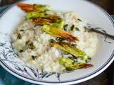 Risotto à la fleur de courgette