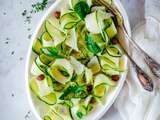 Salade de courgettes crues