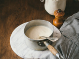 Sauce béchamel au fromage