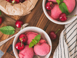 Sorbet à la cerise {recette maison}