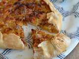 Tarte aux mirabelles et amandes