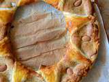 Tarte couronne des rois {galette}