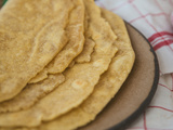 Tortillas maison à la farine de maïs