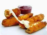 Bâtonnets de Mozzarella Fondante – Mozzarella Sticks