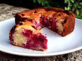 Gâteau Chocolat Blanc et Framboises