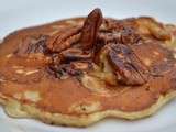 Pancakes aux Pommes et Noix de Pécan