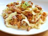 Tagliatelles aux Girolles