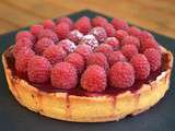 Tarte Framboise Pistache