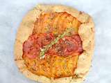 Tarte Rustique à la Tomate et à la Sarriette