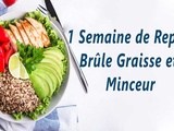 1 Semaine de Repas Brûle Graisse et Minceur