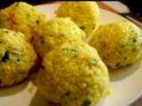 Boulettes de Riz Farcies à À l’Italienne ( Arancini)