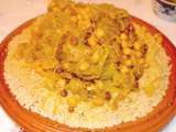 Couscous au poisson (Le Congre) Facile