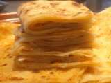 MilleFeuilles de Crêpes (Msemen Mwarka)