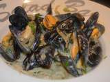 Moules À La Crème Et Persil Facile