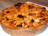 Tarte aux Pommes et Raisins – Gateau facile